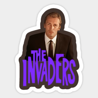 The Invaders - David Vincent Sticker